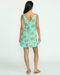 Morning Swell Mini Dress - Poolside