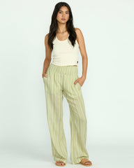 New Waves 2 Elastic Waist Pants - Avocado