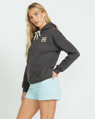 Nice Vibes Po Hoodie - Off Black