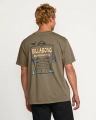 No Vacancy Premium Wave Wash Tee - Brown