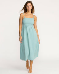 Off The Coast Dress - Blue Fog