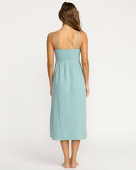 Off The Coast Dress - Blue Fog