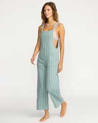 Pacific Time Jumpsuit - Blue Fog