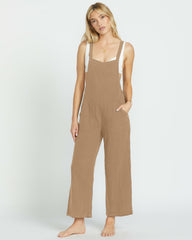 Pacific Time Jumpsuit - Khaki