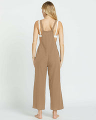 Pacific Time Jumpsuit - Khaki