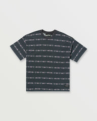 Raging Bull Stripe Tee - Washed Black
