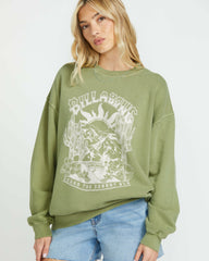 Ride In Crew Sweatshirt - Avocado
