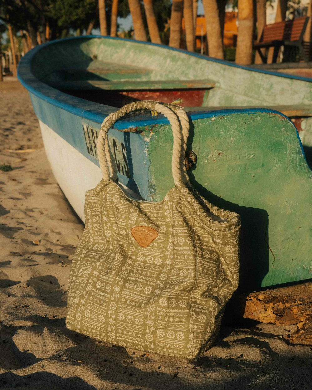 Rope Tote Bag - Green Tea