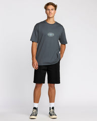 Rotor Diamond Regular Short Sleeve T-Shirt - Midnight Blue
