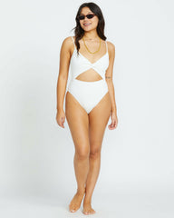 Salt And Sol Mika One-Piece Swimsuit - Salt Crystal