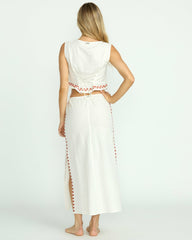 Secret Cove Skirt - Salt Crystal