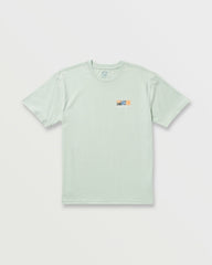 Segment Regular Tee - Ash Blue