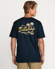 Skull Island Premium Tee - Navy