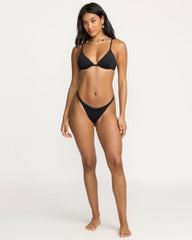 Sol Searcher Reese Underwire Bikini Top - Black Pebble