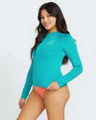 Sol Searcher Rashguard - Blue Lagoon