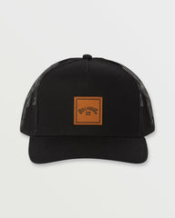 Stacked Trucker Hat - Black