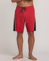 Straddie Pro Performance 20" Boardshorts - Scarlet