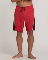 Straddie Pro Performance 20" Boardshorts - Scarlet