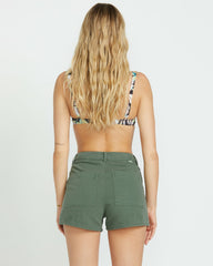 Sun Days Denim Shorts - Forest