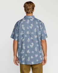 Sundays Mini Short Sleeve Shirt - Steel Blue