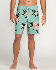 Sundays Pro Performance 19" Boardshorts - Mist Green