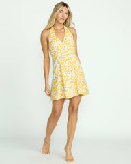 Sunny Sometimes Dress - Golden Peach