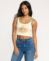 Sunset Break Tank - Butter