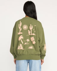 Sun Wave Livin Kendal Crewneck Sweatshirt - Luv Army