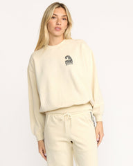 Sun Wave Livin Kendal Crewneck Sweatshirt - Whitecap