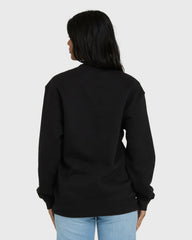 Surfing Solo California Crewneck Sweatshirt - Black