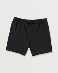 Surftrek Elastic Submersible 17" Hybrid Shorts - Black