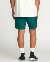 Surftrek Elastic Submersible 17" Hybrid Shorts - Marine