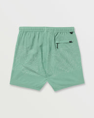 Surftrek Transit Elastic 17" Hybrid Shorts - Mist Green