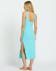 Take A Look Reversible Dress - Laguna Blue