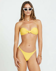 Tanlines Lola Bandeau Bikini Top - Sunburst