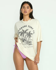 This Is Tropical Tee - Whitecap