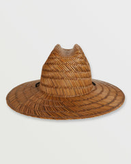 Tides Straw Lifeguard Hat - Brown