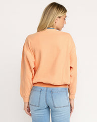 Time For Kendal Crewneck Sweatshirt - Sunstone