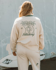 Triple Palms Crewneck Sweatshirt - Whitecap