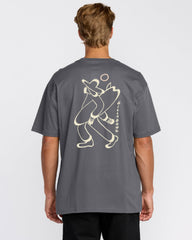 Up The Beach Regular Short Sleeve T-Shirt - Char