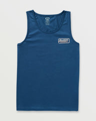 Walled Premium Tank - Deep Blue