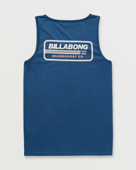 Walled Premium Tank - Deep Blue