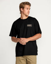 Walled Regular Tee - Black