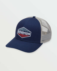 Walled Trucker Hat - Dark Navy