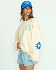 Water Signs Kendal Crewneck Sweatshirt - Whitecap