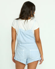 Wild Pursuit Romper - Washed Chambray