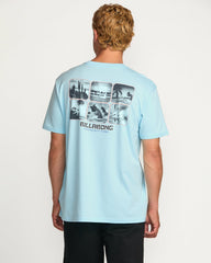 Window Premium Tee - Coastal Blue