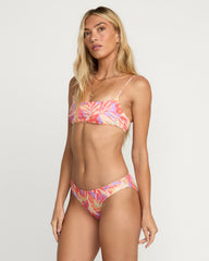 Tropic Wave Reversible Lowrider Bikini Bottom - Multi