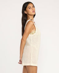 Steller Time Romper - Whitecap