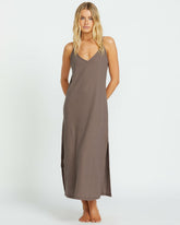 Night Waves Midi Dress - Kona
